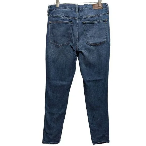 Madewell High Rise 10 Skinny Jeans size 30